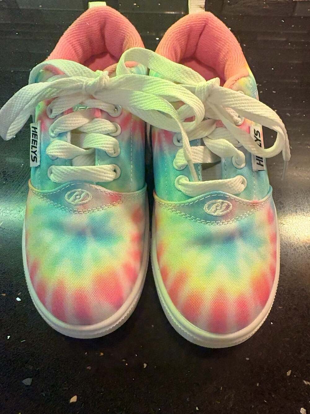 Heelys Pro 2 Tie Dye Rainbow Skate Shoes